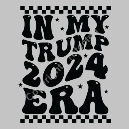trump 2024 era graphic black white checkered background Thumbnail