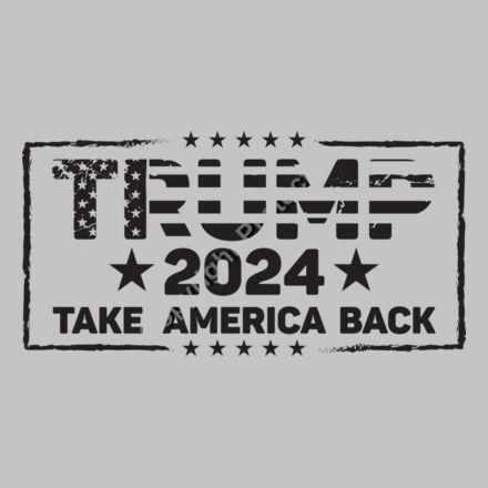 trump 2024 take america back stars political campaign emblem Thumbnail
