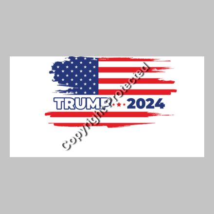 trump american flag 2024 election themed graphics Thumbnail